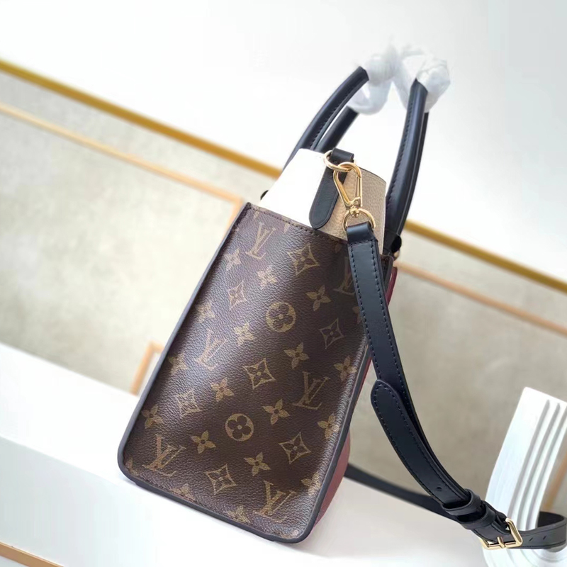 Louis Vuitton ON MY SIDE MM Tote Bag M56934 Wine